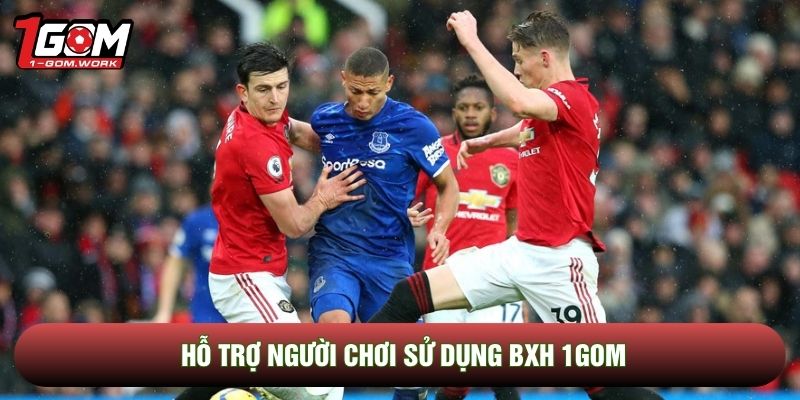 Hỗ trợ người chơi sử dụng BXH 1Gom